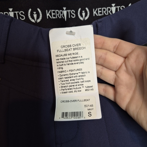 689 NWT kerrits crossover full seat breeches - Picture 3 of 3